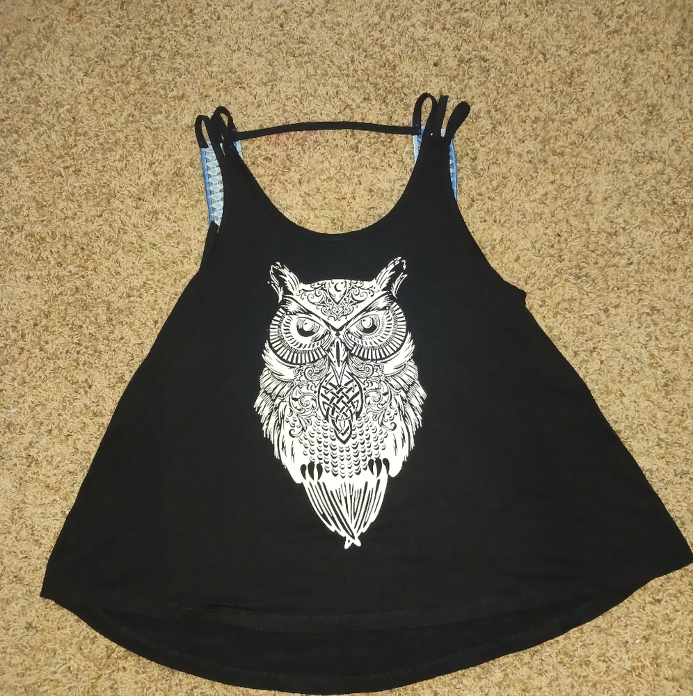 Ocean Drive, Women's Graphic, Low-Back Tank Top, Colorful, Size M